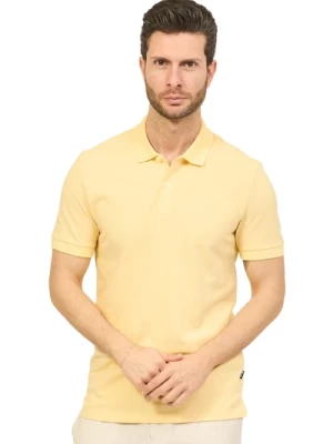 Żółta Polo Pima Bawełna Regular Fit Hugo Boss