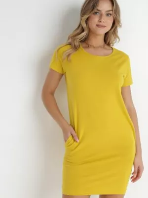 Żółta Sukienka Hysopheu