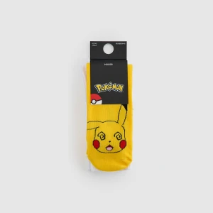 Żółte długie skarpetki Pokémon 2-pak House