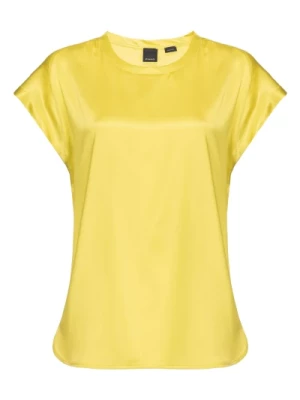 Żółte Koszule dla Kobiet Pinko