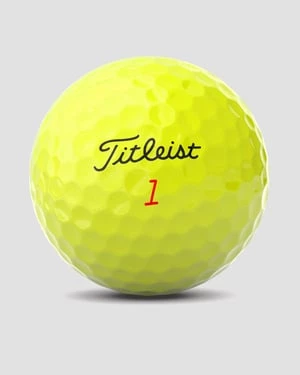 Żółte Piłki Golfowe Titleist New 2024 Trufeel 12 Sztuk