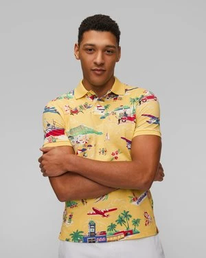 Żółte Polo Męskie Polo Ralph Lauren