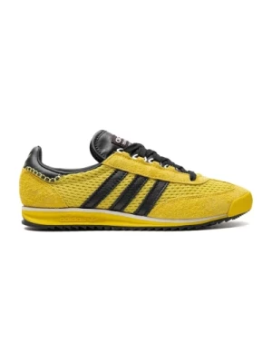 Żółte Sneakersy Mesh Adidas