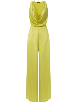 Żółte Spodnie dla Kobiet Elisabetta Franchi