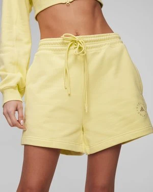 Żółte Szorty Damskie Adidas By Stella Mccartney Asmc