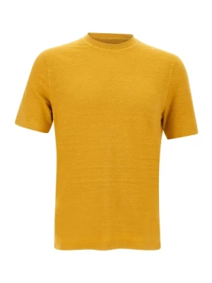 Żółte T-shirty i Pola Filippo De Laurentiis