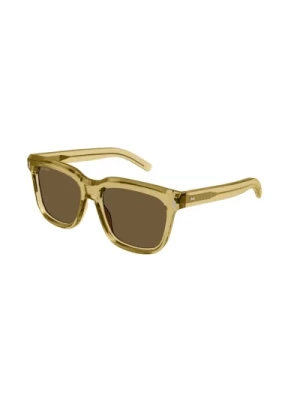 Żółto Brązowe Okulary Gg1523S Gucci