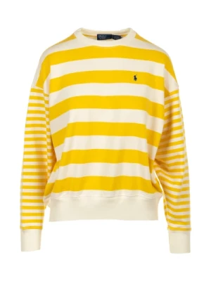 Żółty Sweter z Długim Rękawem Ralph Lauren