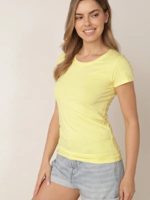 Żółty T-shirt Eudinna Glo-story
