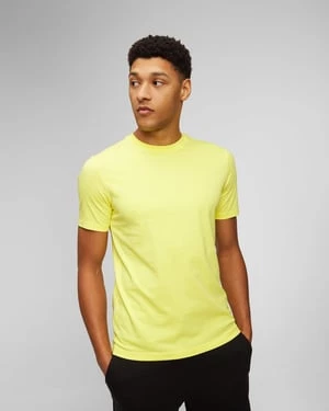 Żółty T-shirt Męski Hugo Boss Thompson