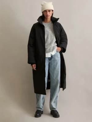 Zrelaksowany pikowany płaszcz outdoorowy Marc O'Polo