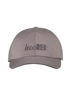 Zszywana czapka baseballowa z wiskozy Moorer