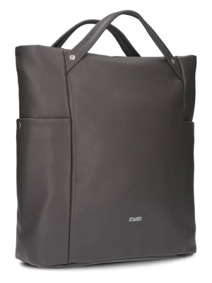 Zwei Aktówka w kolorze antracytowym - 36 x 36 x 13 cm rozmiar: onesize