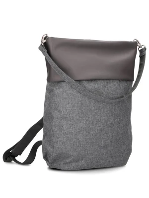Zwei Plecak "KIR120" w kolorze szarym - 32 x 38 x 13 cm rozmiar: onesize