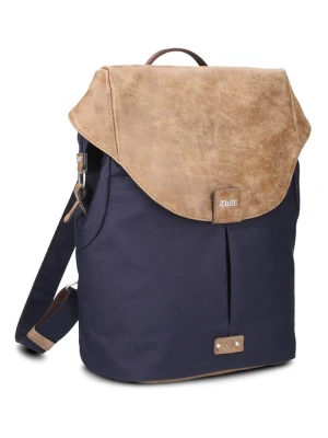 Zwei Plecak w kolorze granatowo-beżowym - 31 x 37 x 13 cm rozmiar: onesize