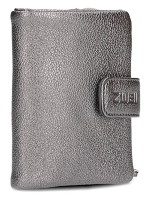 Zwei Portfel w kolorze srebrnym - 10 x 13 x 3 cm rozmiar: onesize