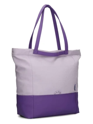Zwei Shopper bag "Fiorella FI200" w kolorze fioletowym - 44 x 38 x 19 cm rozmiar: onesize