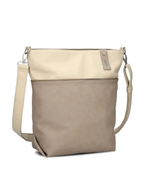 Zwei Torebka w kolorze beżowym - 33 x 32 x 13 cm rozmiar: onesize