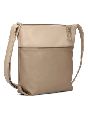 Zwei Torebka w kolorze jasnobrązowo-beżowym - 29 x 27 x 8 cm rozmiar: onesize