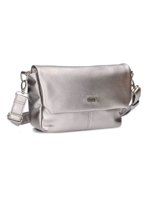 Zwei Torebka w kolorze srebrnym - 33 x 19 x 10 cm rozmiar: onesize
