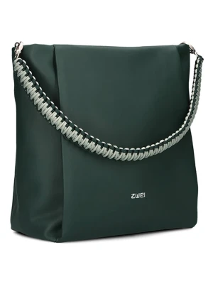 Zwei Torebka w kolorze zielonym - 31 x 30 x 12 cm rozmiar: onesize