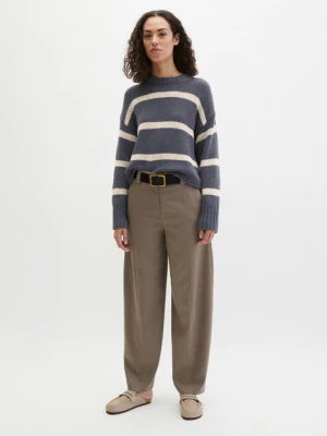 Zwężane spodnie garniturowe w stylu barrel Marc O'Polo