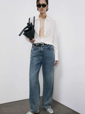 Zwiewna koszula "ESSENTIAL" z wiskozy PATRIZIA PEPE