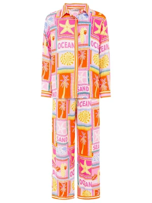 Zwillingsherz 2-częściowy zestaw "Beach Vibes" ze wzorem rozmiar: L/XL