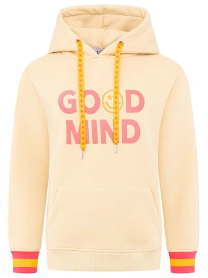 Zwillingsherz Bluza "Good Mind" w kolorze brzoskwiniowym rozmiar: L
