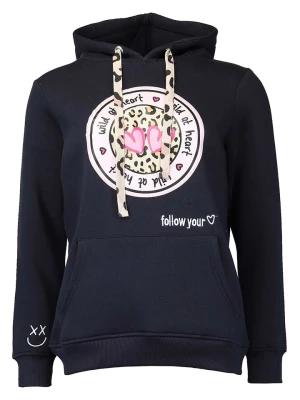 Zwillingsherz Bluza "Kelly" w kolorze granatowym rozmiar: L/XL