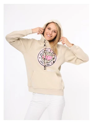 Zwillingsherz Bluza "Kelly" w kolorze jasnobrązowym rozmiar: S/M