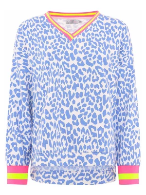 Zwillingsherz Bluza "Leo" w kolorze niebieskim rozmiar: L/XL