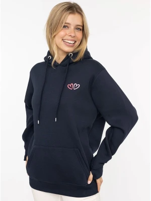 Zwillingsherz Bluza "Lima" w kolorze granatowym rozmiar: S/M