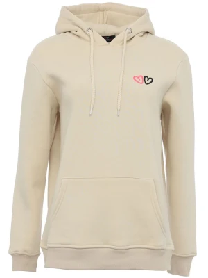 Zwillingsherz Bluza "Lima" w kolorze kremowym rozmiar: L/XL