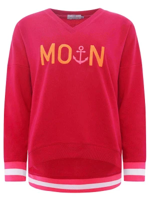 Zwillingsherz Bluza "MoinZH" w kolorze różowym rozmiar: S