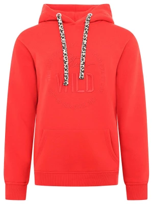 Zwillingsherz Bluza "Nelina" w kolorze czerwonym rozmiar: L/XL