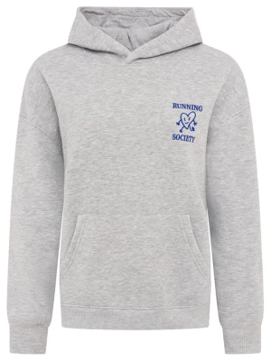 Zwillingsherz Bluza "Running" w kolorze szarym rozmiar: S / M