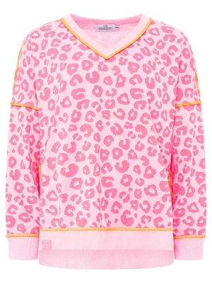 Zwillingsherz Sweter "Soft Leo" w kolorze różowym rozmiar: S/M