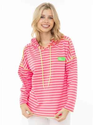 Zwillingsherz Bluza w kolorze jasnoróżowym rozmiar: L / XL