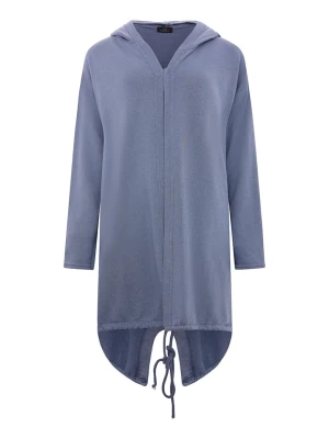 Zwillingsherz Bluza w kolorze niebiesko-szarym rozmiar: onesize