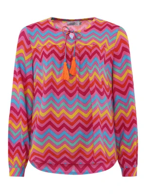 Zdjęcie produktu Zwillingsherz Bluzka "Bunte Wellen" ze wzorem rozmiar: S/M