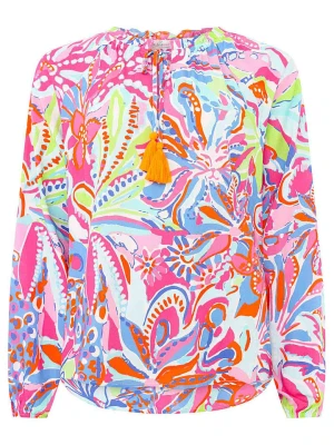 Zwillingsherz Bluzka "Happy Flower" ze wzorem rozmiar: L/XL
