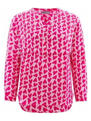 Zwillingsherz Bluzka "Herzen" w kolorze różowym rozmiar: L/XL