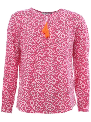 Zwillingsherz Bluzka "Irma" w kolorze różowym rozmiar: L/XL