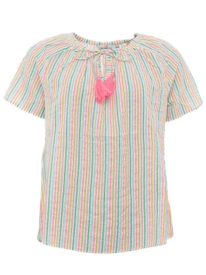 Zwillingsherz Bluzka "Kira" ze wzorem rozmiar: L/XL