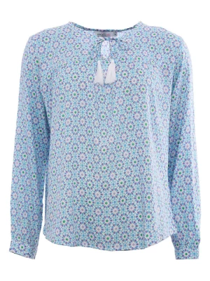 Zwillingsherz Bluzka "Liselotte" w kolorze błękitnym rozmiar: L/XL