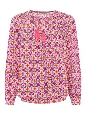 Zwillingsherz Bluzka w kolorze różowym rozmiar: S/M