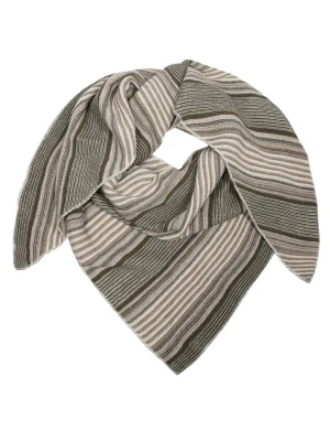 Zwillingsherz Chusta trójkątna w kolorze khaki - 200 x 130 cm rozmiar: onesize