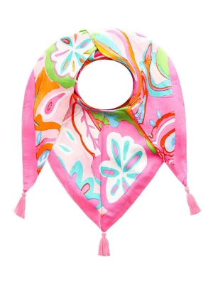 Zwillingsherz Chusta trójkątna ze wzorem - 200 x 100 cm rozmiar: onesize