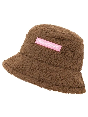 Zwillingsherz Kapelusz w kolorze jasnobrązowym rozmiar: onesize